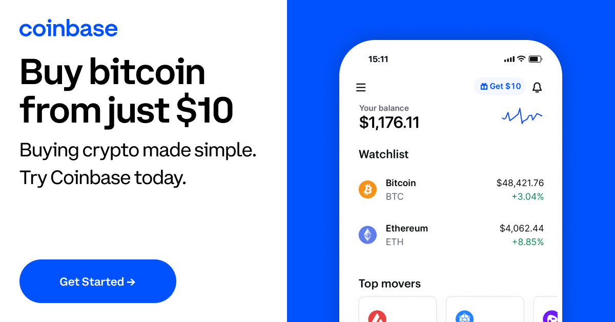coinbase bitcoin 10 dollars