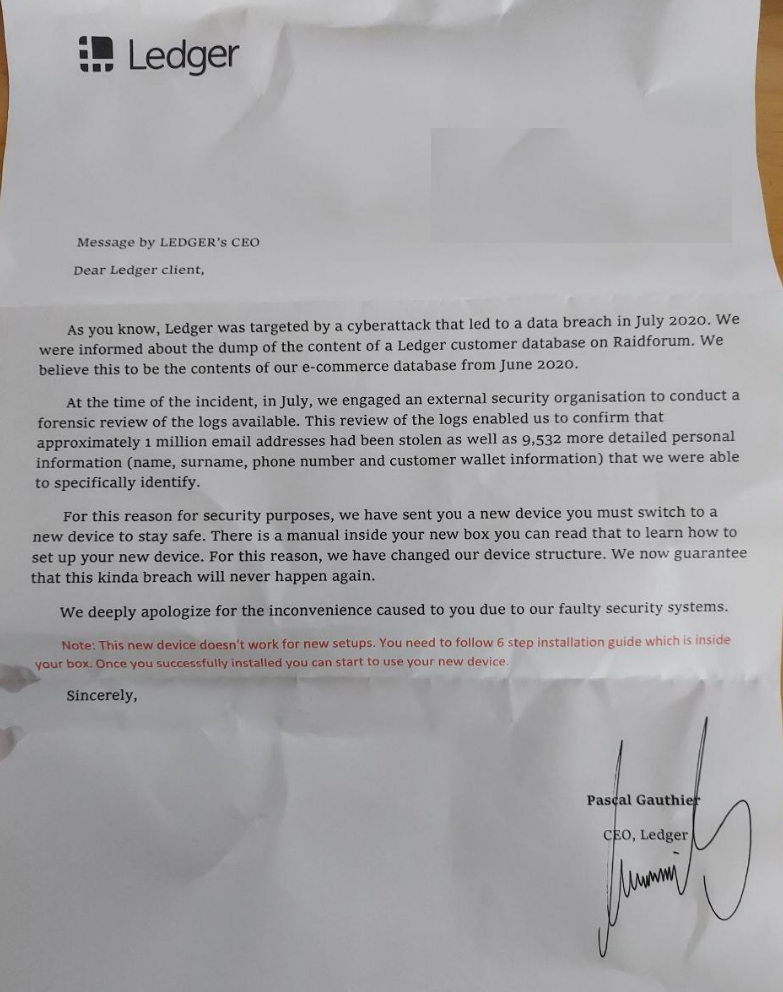 ledger nano fraude lettre ledger nano fraude lettre