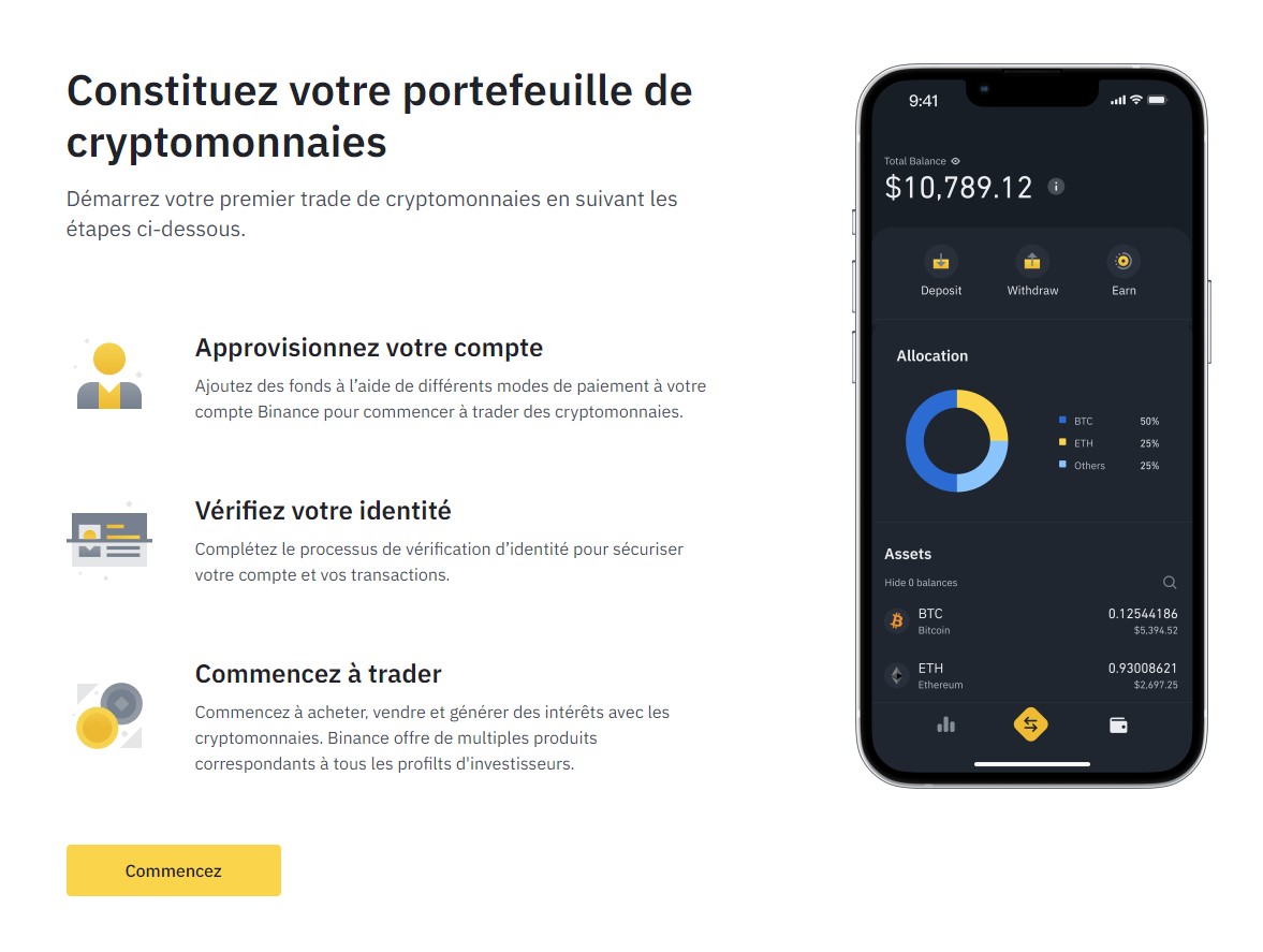 binance cryptocurrency wallet