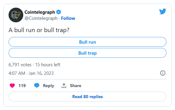 cointelegraph bitcoin bull trap