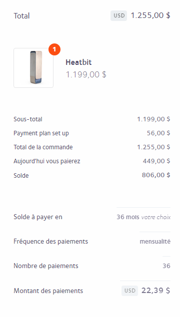 mineur bitcoin heatbit