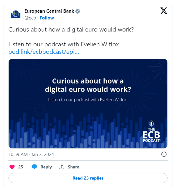 banque centrale européenne euro numérique